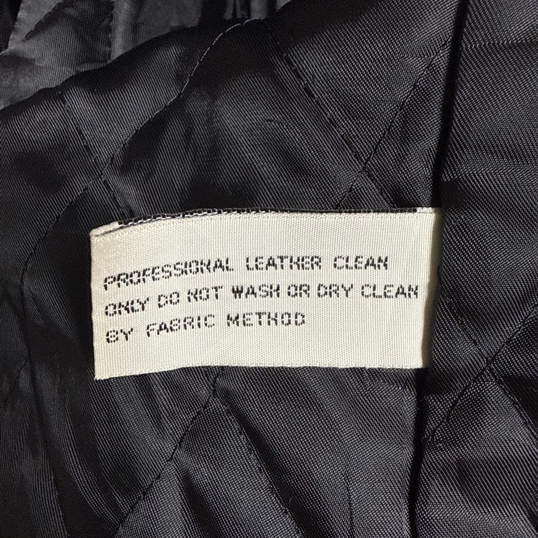 ぽ*こ様 ROUNDTREE&YORKE レザージャケット ブラック