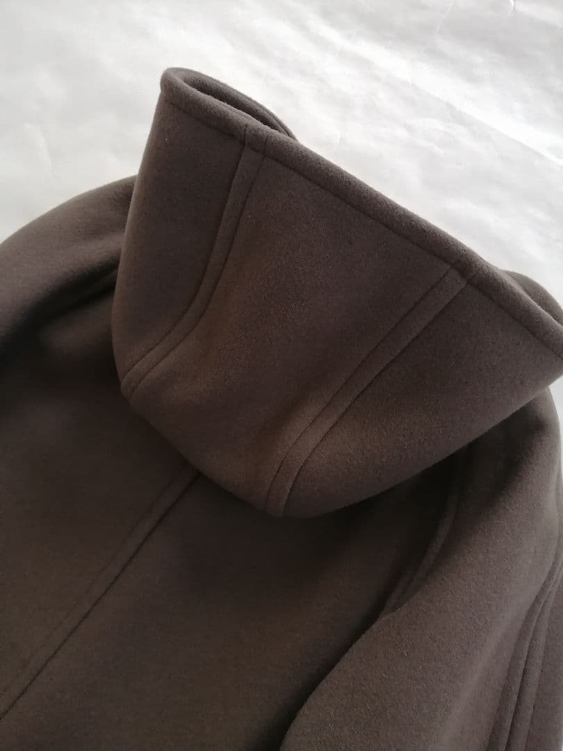 SHIPS ブラウン フード付き コート