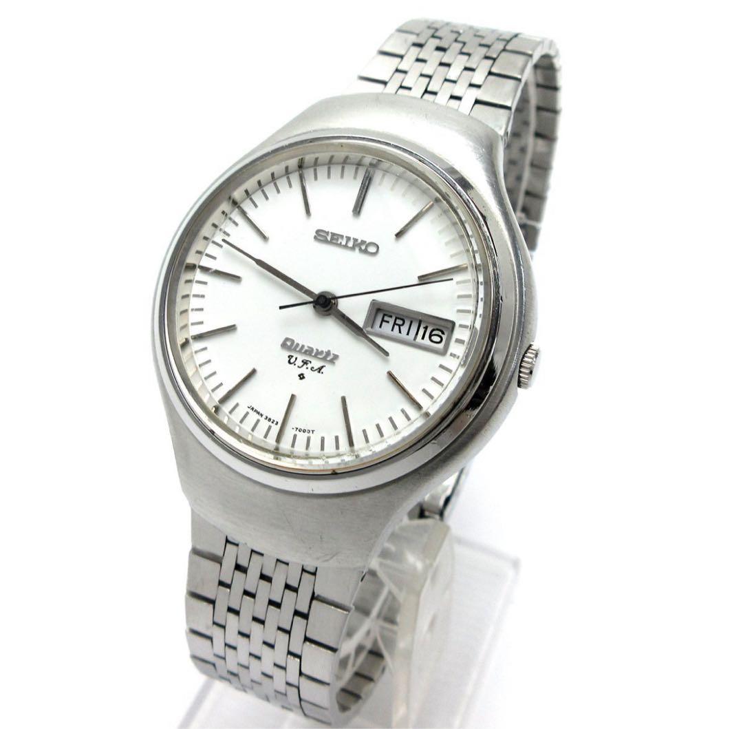 SEIKO V.F.A. メンズ 3823-7001 クォーツ 稼動品 レア