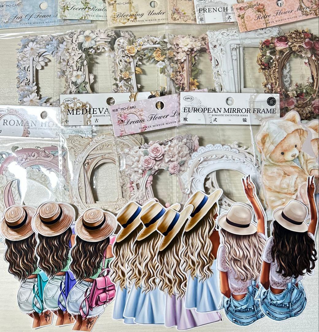 【断捨離】コラージュ素材 紙モノ まとめ売り