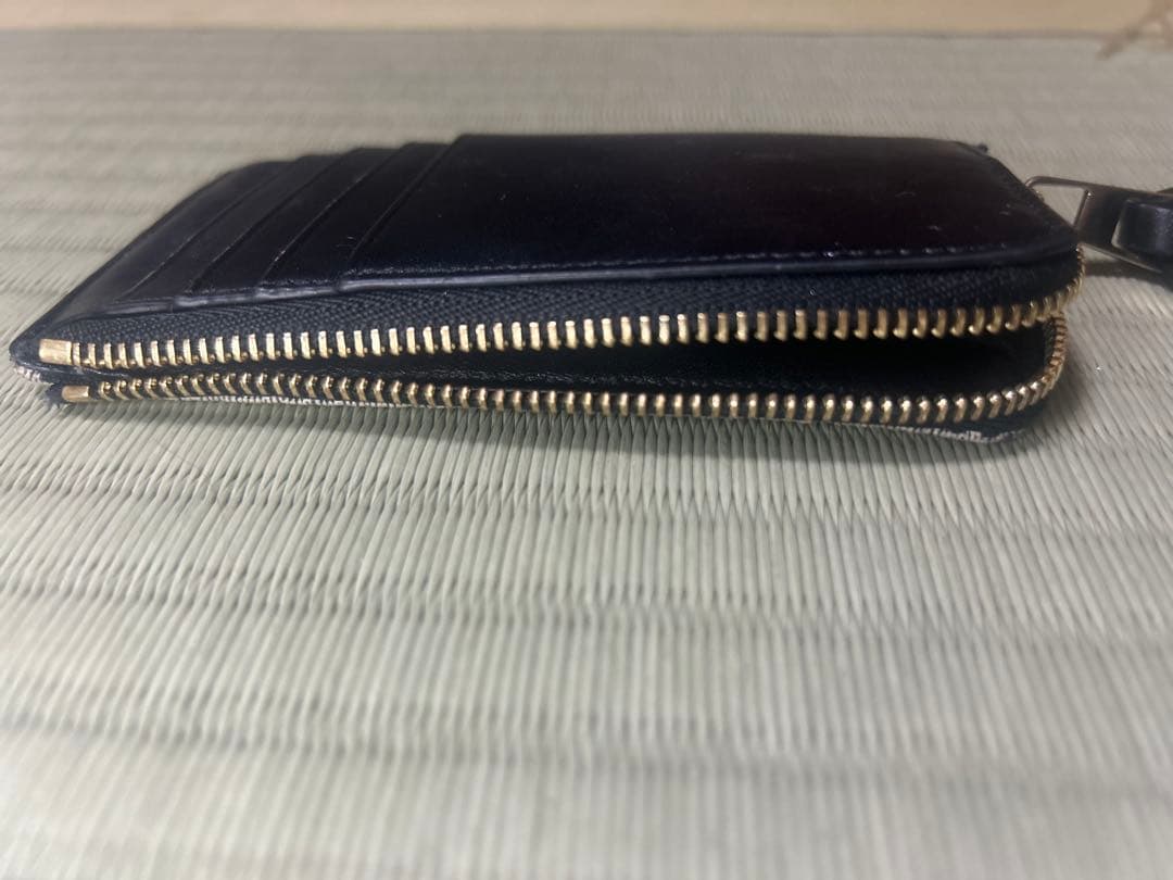 LOEWE ネイビーレザー パスケース