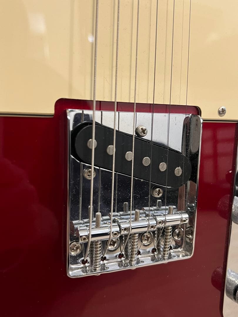 Crews テレキャスター　ギグバッグ付 キャンディアップルレッド