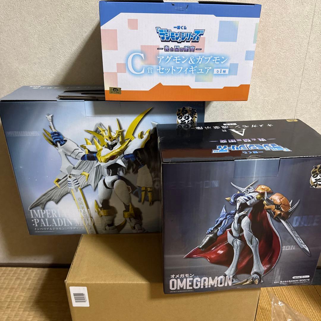 デジモン　一番くじ　光と闇の衝突　ABCセット