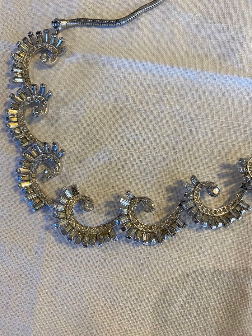 コスチュームジュエリー　pennino ネックレス＆イヤリングセット