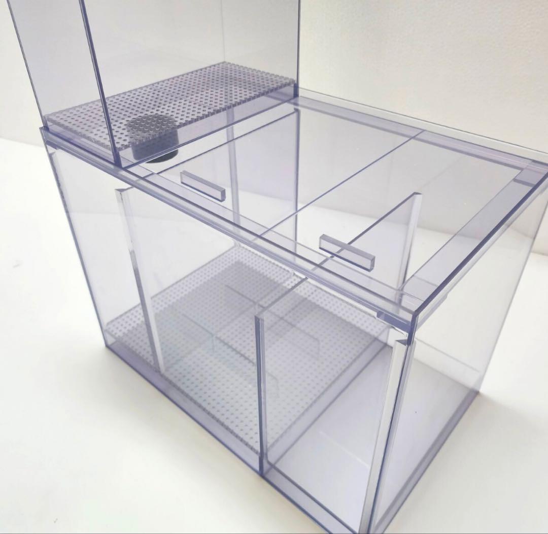 W400×D250×H300 オーバーフロー水槽　三層式濾過層