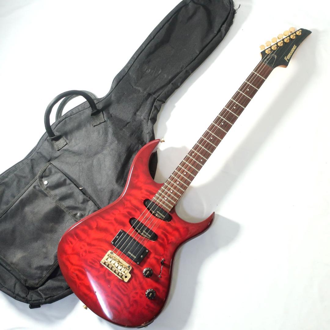 90s FERNANDES エレキギター ケース付 GOTOHペグ搭載