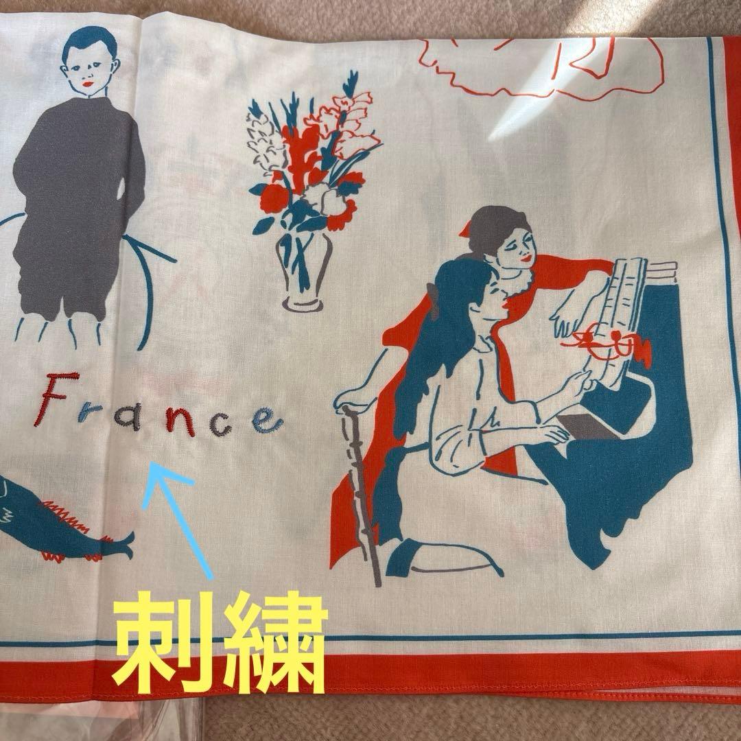 オルセー美術館　印象派展 フェイラーハンカチ イラストハンカチ　セット