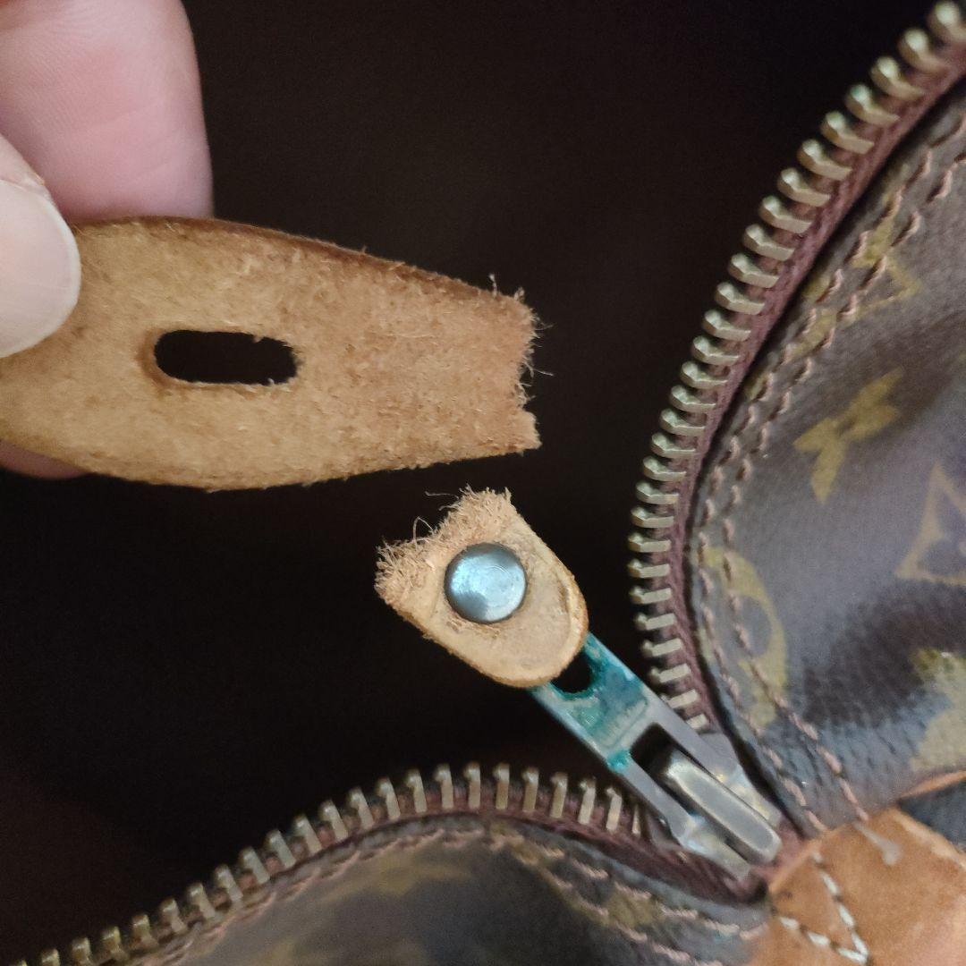 【送料込】Louis Vuitton モノグラム ボストンバッグ　一部要補修