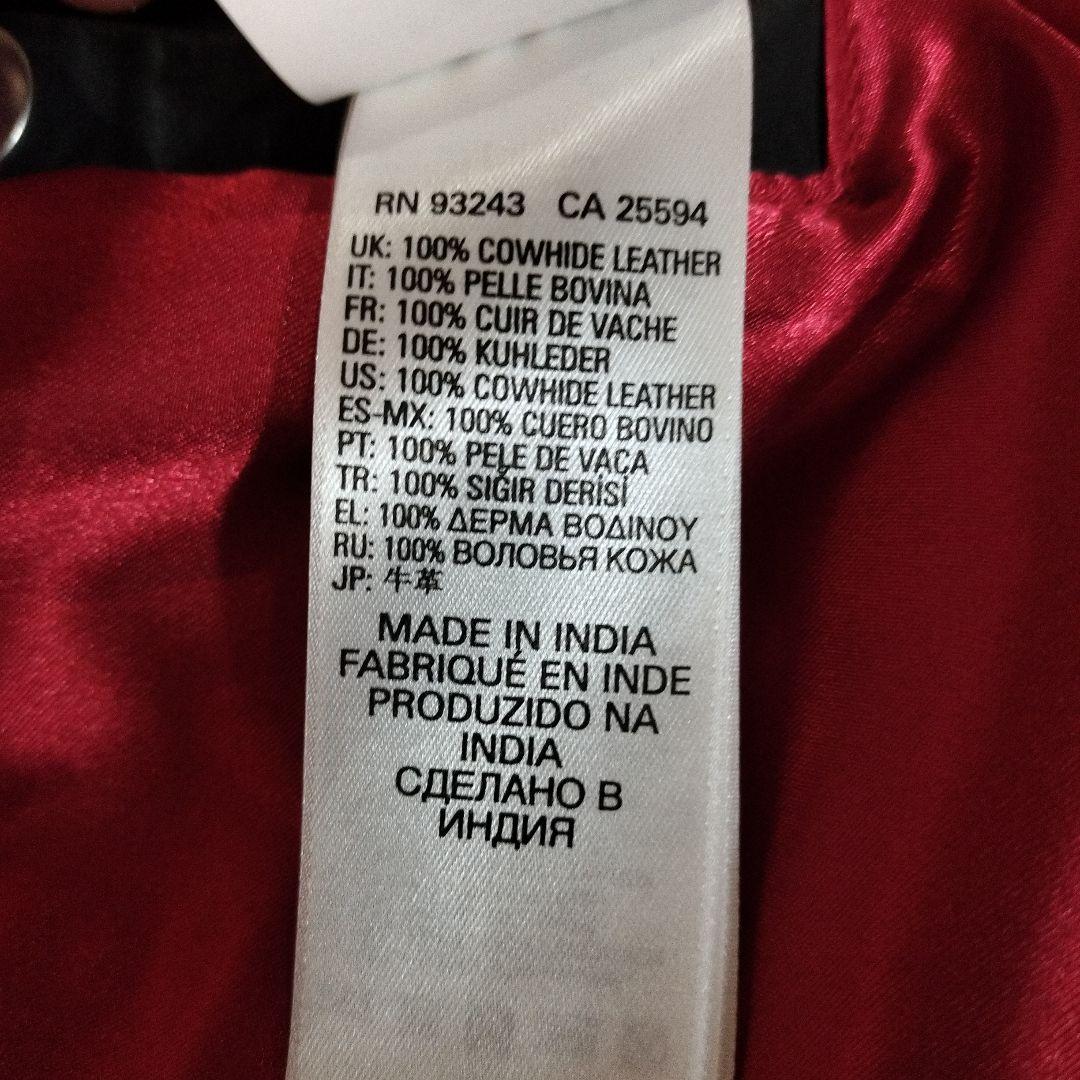 【美品】ディーゼル　牛革　シングルライダースジャケット　Ｌサイズ　ブラック