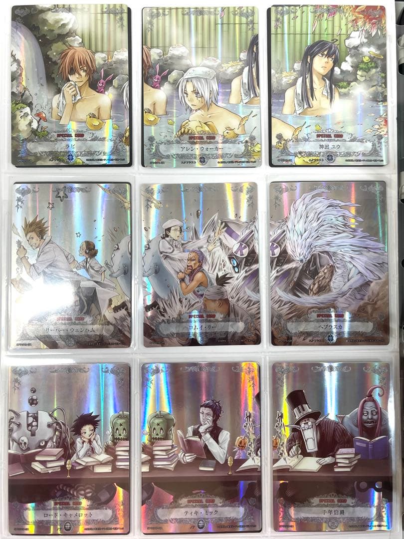 D.Gray-man ディーグレイマン TCG セミコンプリート ファイリング済