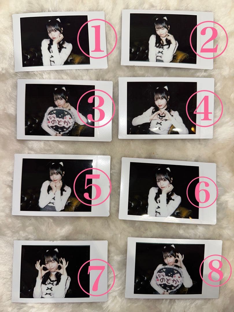 那蘭のどか アイエクMV私服ランチェキ バラ売り可能