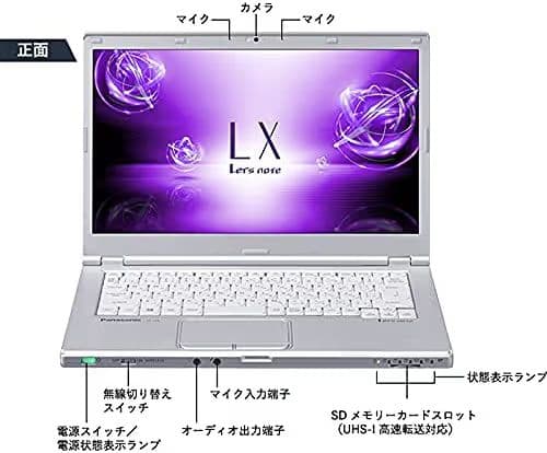 （美品） Let's note CF-LX6　レッツノート　オフィス2019付属