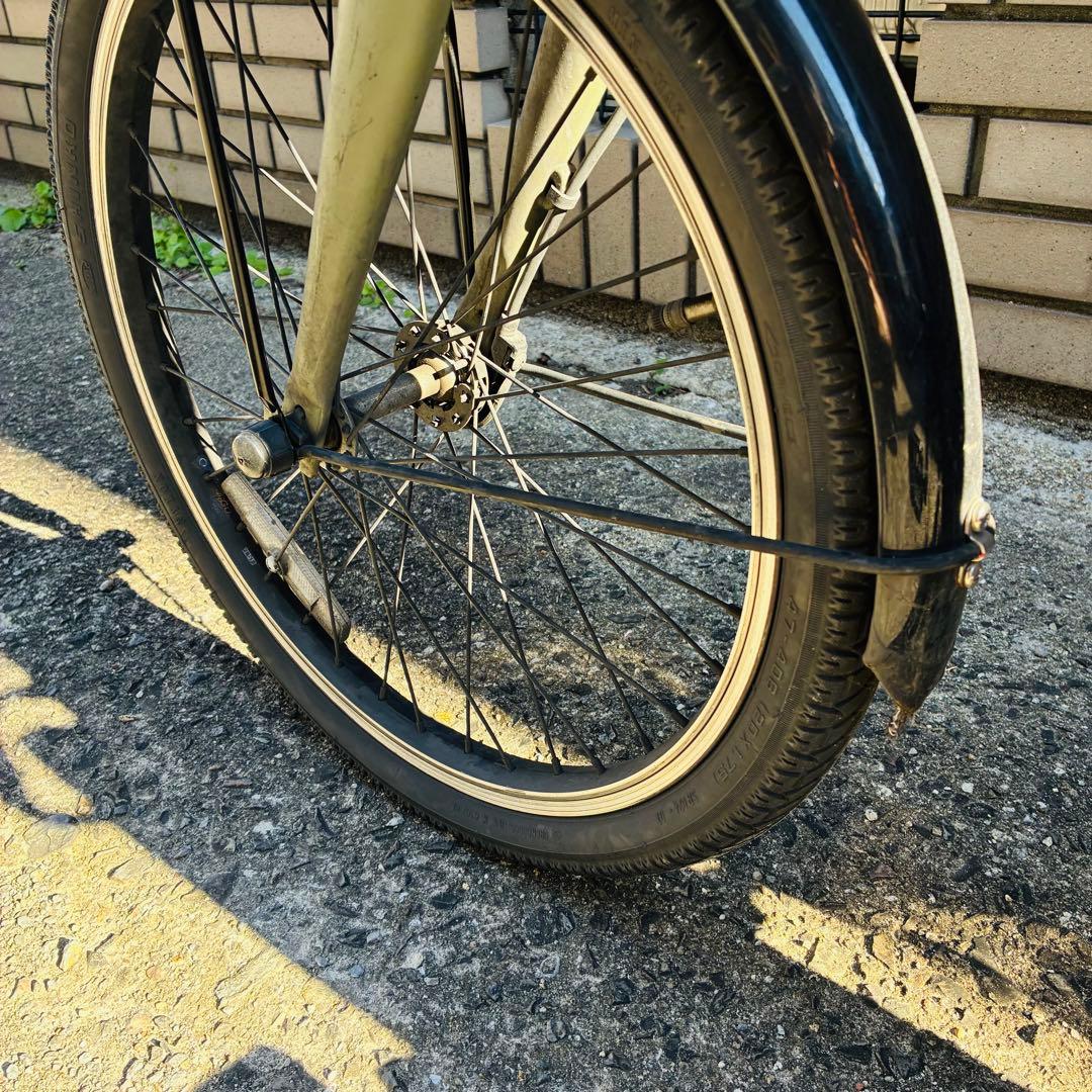 パナソニック ベロスター　マットオリーブ　電動自転車　バッテリー付き