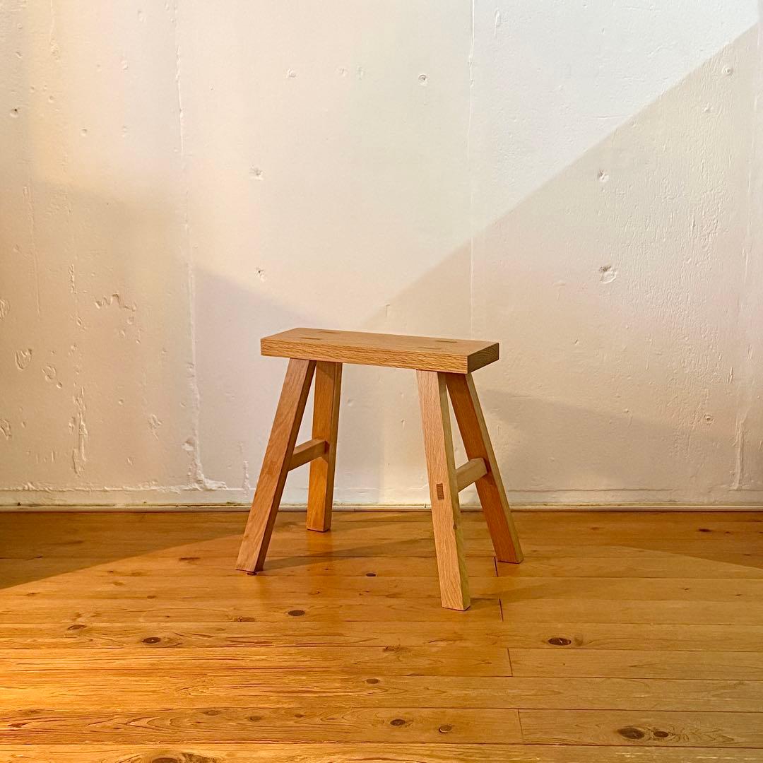 無印良品　無垢オーク材 ベンチ・小