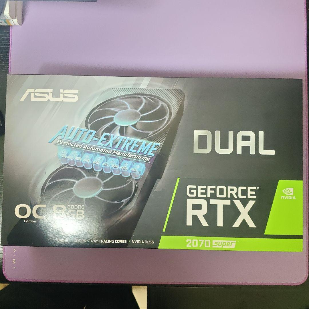 グラフィックボード・グラボ・ビデオカード ASUS DUAL GeForce RTX 2070 Super 8GB