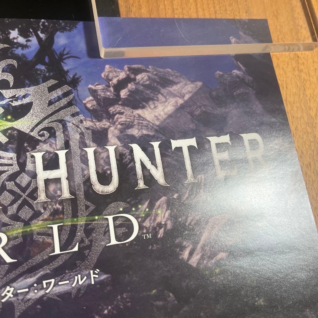 PS4 モンスターハンター：ワールド　販促ポスター