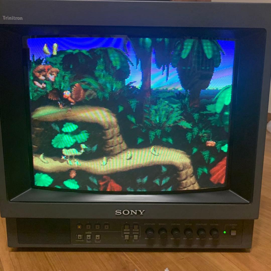 14型トリニトロンカラービデオピクチャーモニター PVM-14M1J SONY