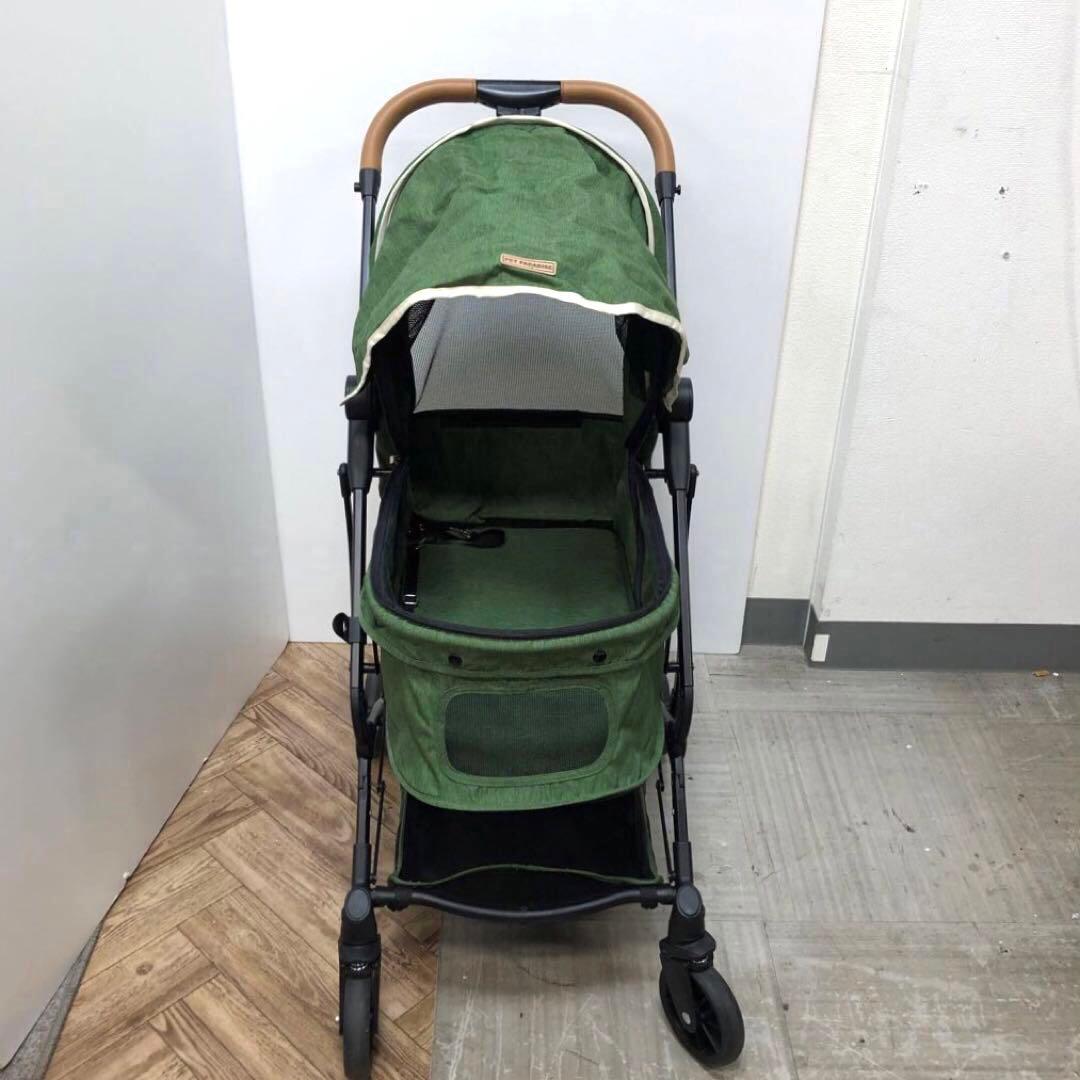 PET PARADISE smooca コンパクト ペットカート　グリーン