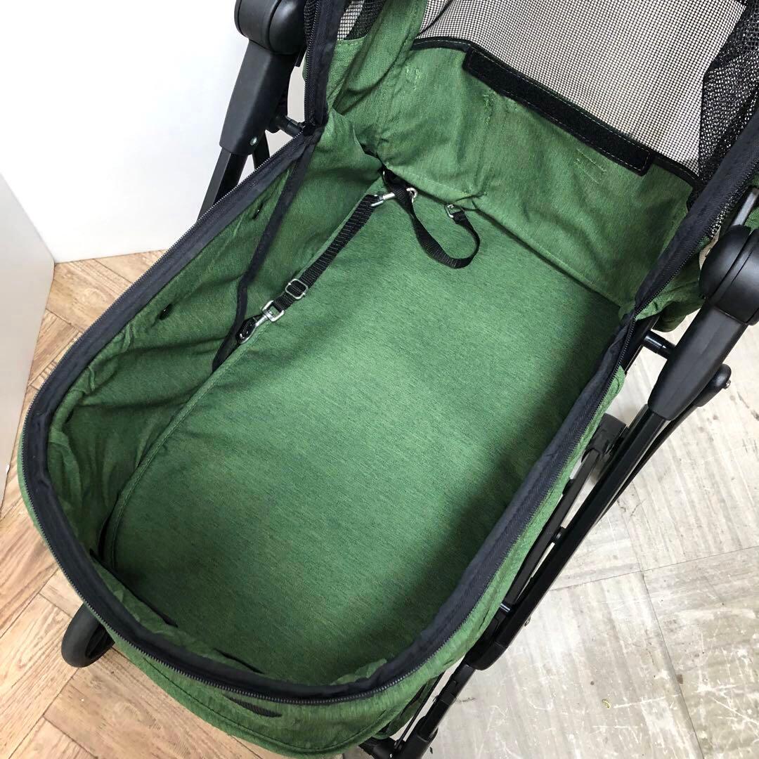 PET PARADISE smooca コンパクト ペットカート　グリーン