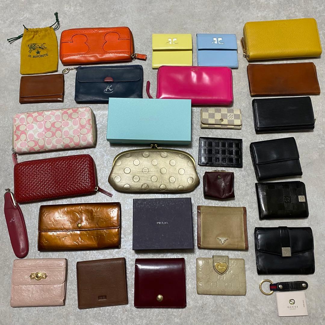 LOUIS VUITTON VERSACE セット 大量 まとめ売り 財布