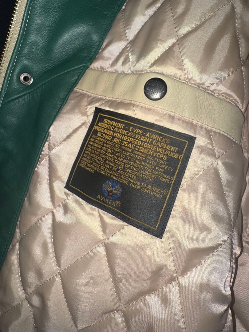 MLVINCE AVIREX レザージャケット L