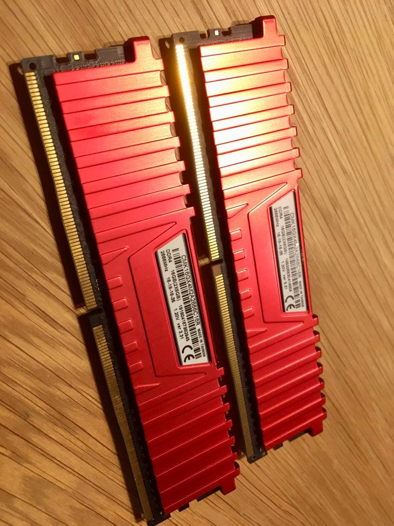 メモリー Corsair VENGEANCE LPX 16GB DDR4 2666MHz