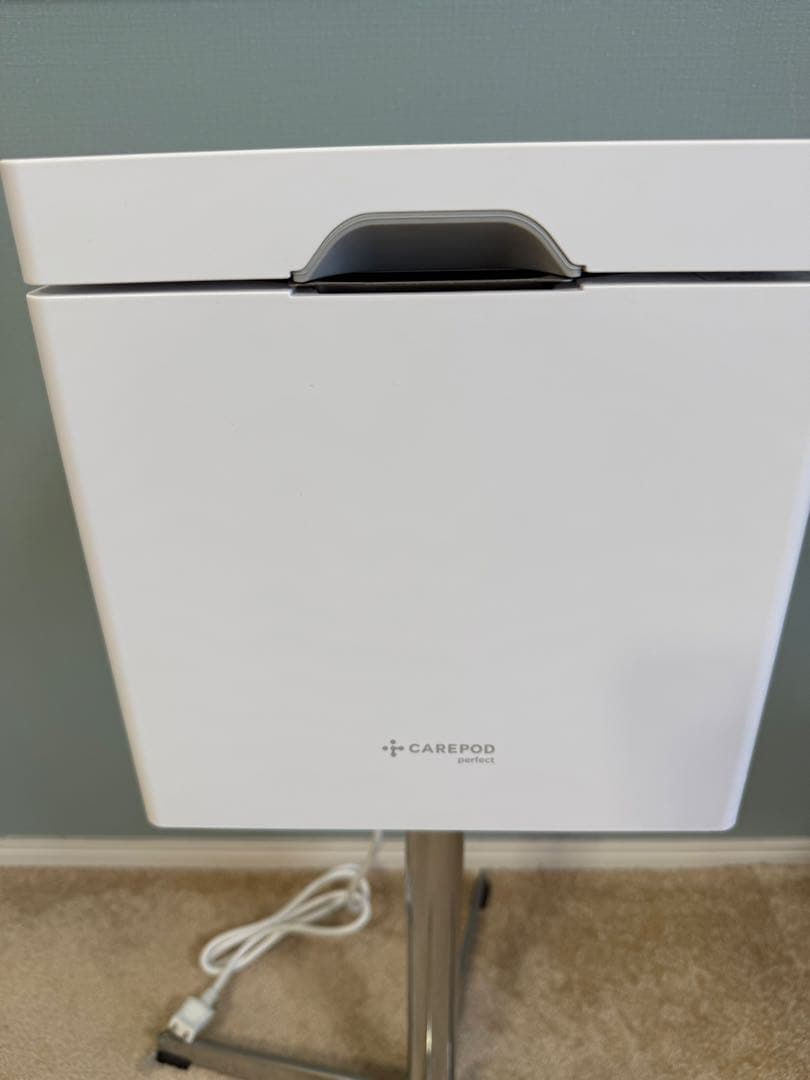 CAREPOD キューブ ハイブリッド式ステンレス加湿器（X50）