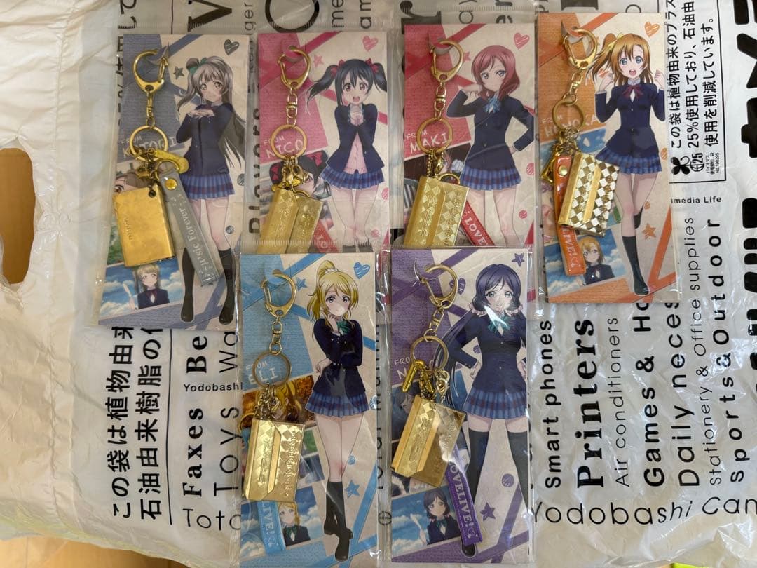 【単品OK】ラブライブ！μ’sアクリルキーホルダー