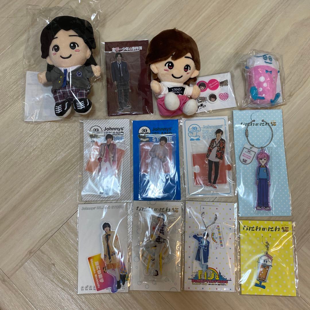 道枝駿佑 アクリルスタンド ちびぬい 金田一少年 なにわのにわ なにわ男子