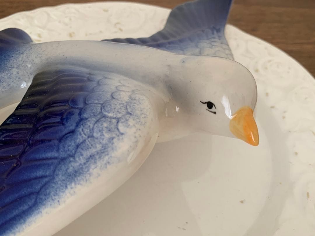 フランス　蚤の市　鳥　壁掛け　オーナメント　ブロカント