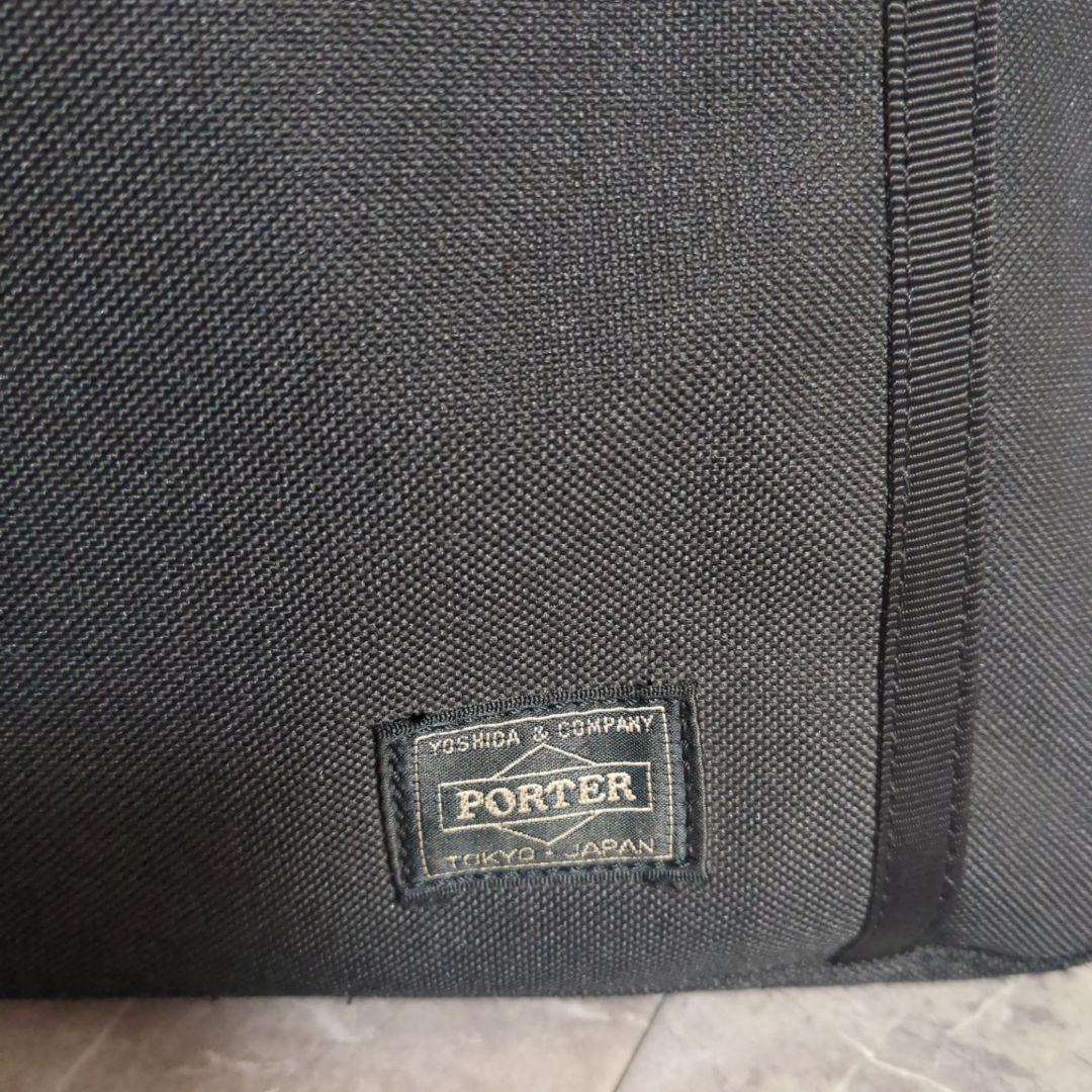 美品☆PORTER ブラック ビジネスバッグ ポーター 2Way B4収納