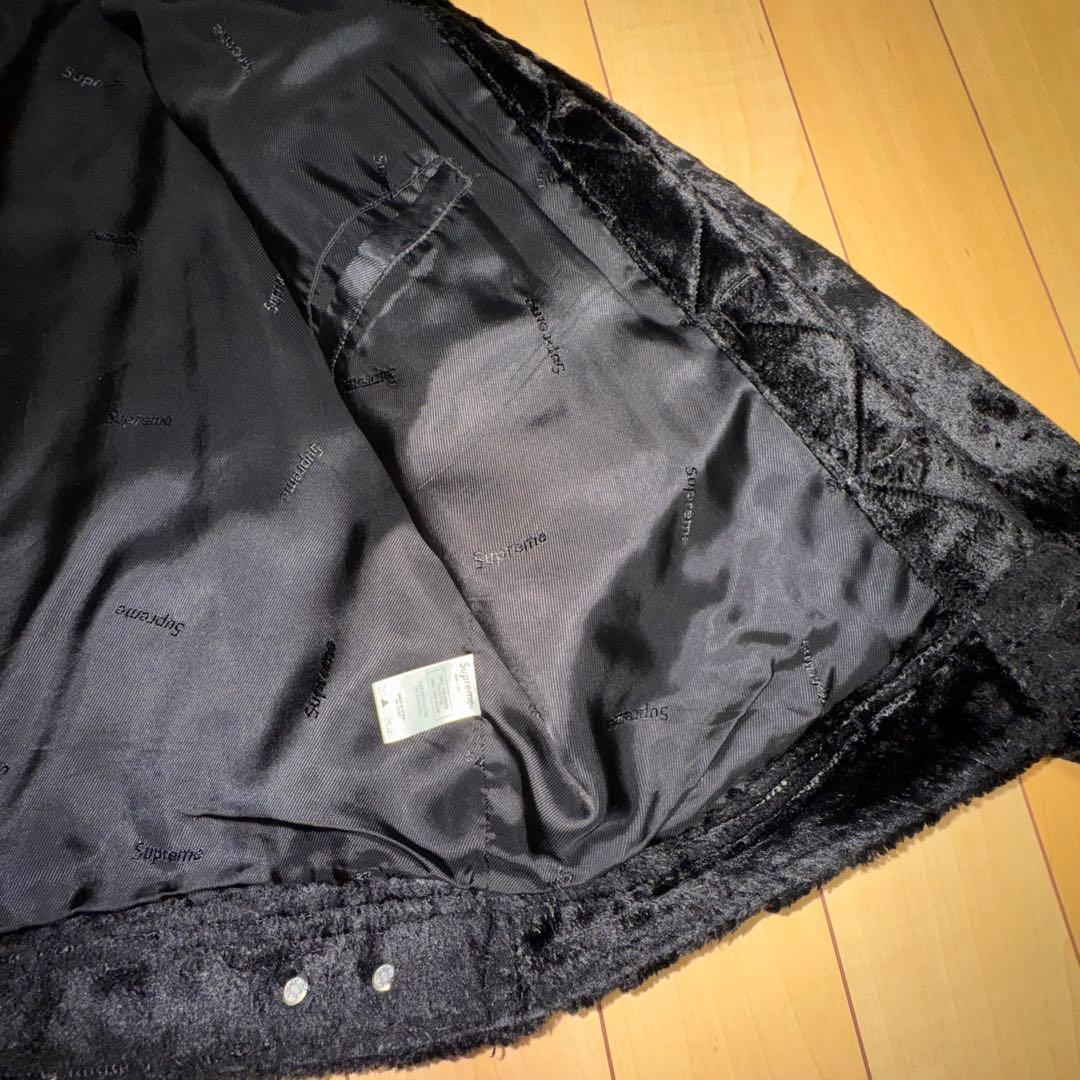セール‼️ Supreme Fuzzy Pile Trucker Jacket S