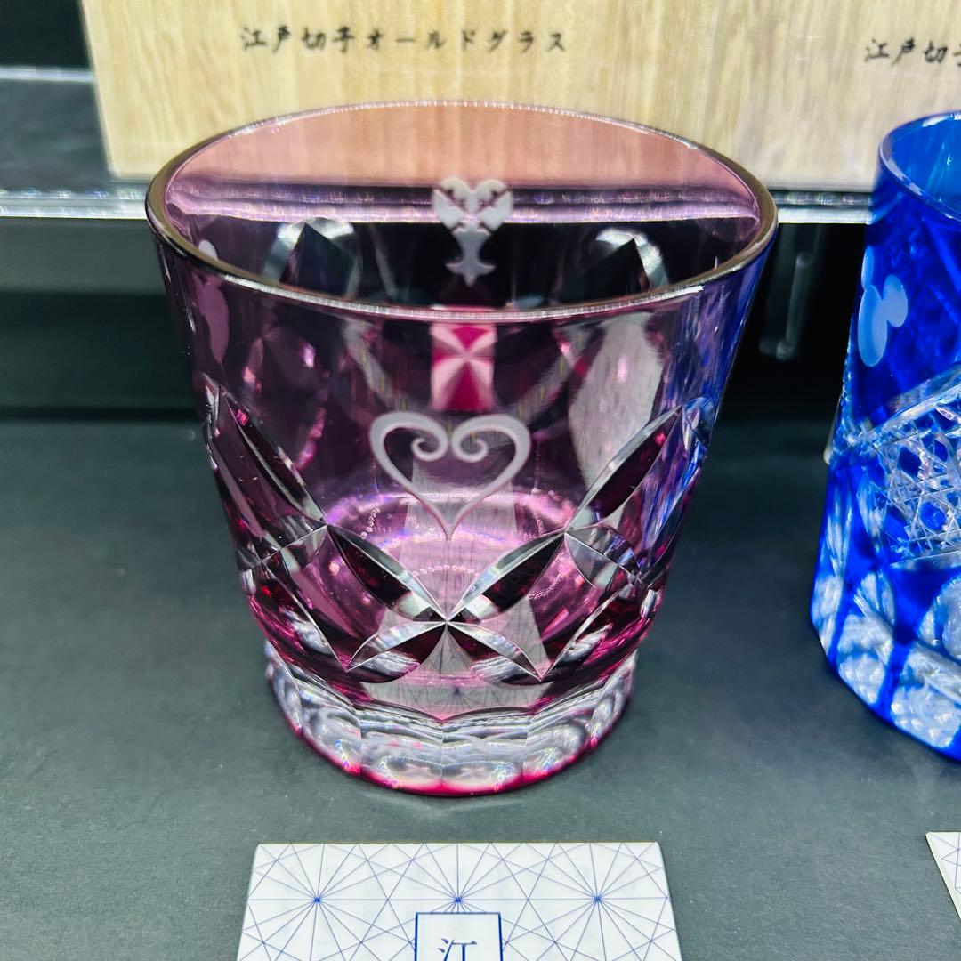 キングダムハーツ 20th Anniversary × 江戸切子 オールドグラス