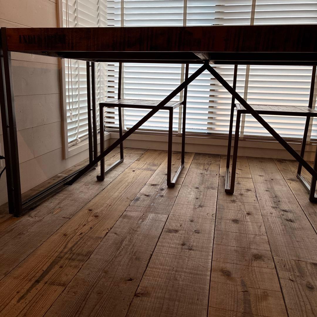 D-Bodhi FERUM INDUSTRIAL ダイニングテーブルセット