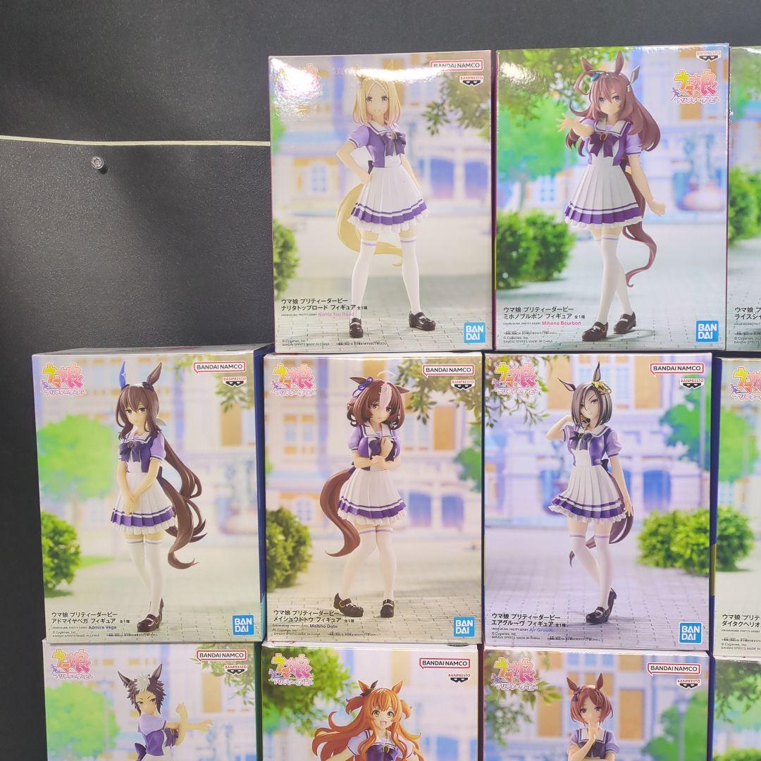 ウマ娘　トレセン学園　制服フィギュア　全種コンプリート　ナムコ限定　おまけ付き