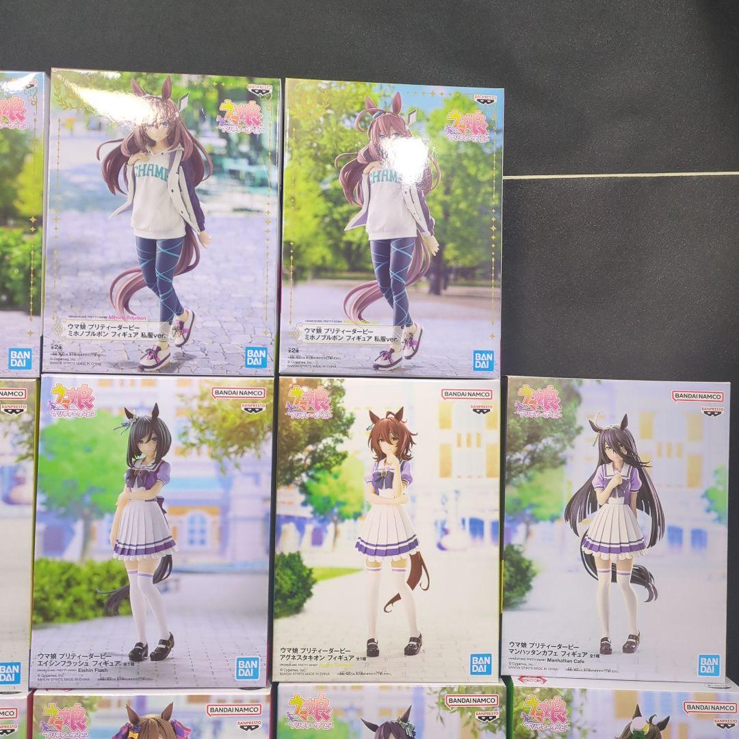 ウマ娘　トレセン学園　制服フィギュア　全種コンプリート　ナムコ限定　おまけ付き