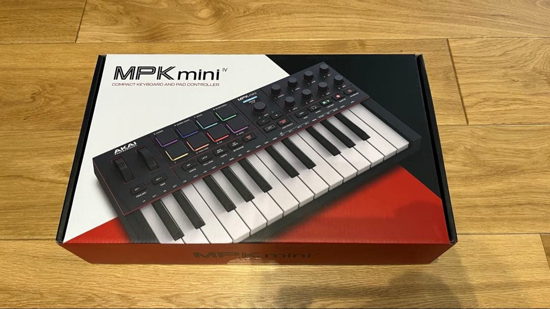 AKAI MPK mini ⅳ MIDIキーボード