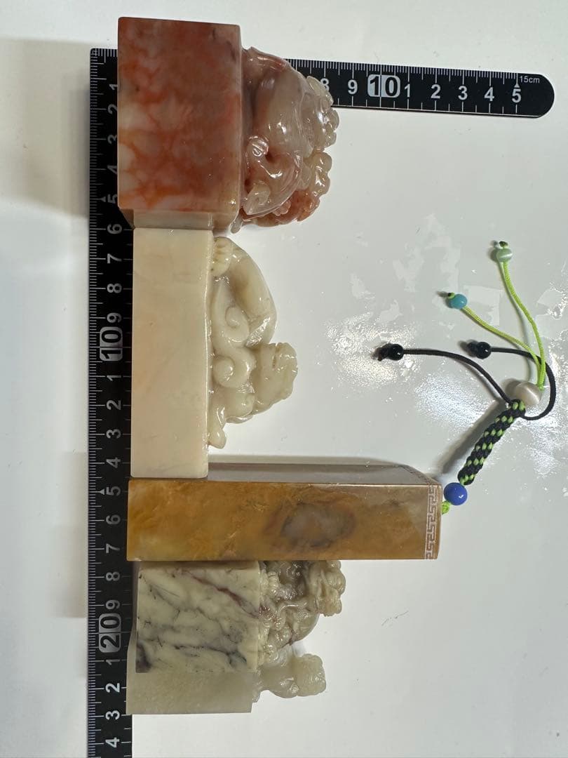 年末感謝祭　篆刻　印材　印石　まとめ　書道　落款　遊印　45点③