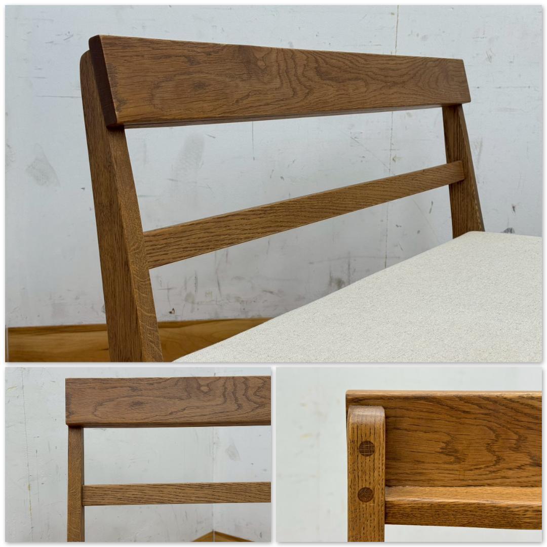 T1430☆展示品☆ウニコ　ベンチ　ソファ　ADDY　アディ　オーク材　オーク材