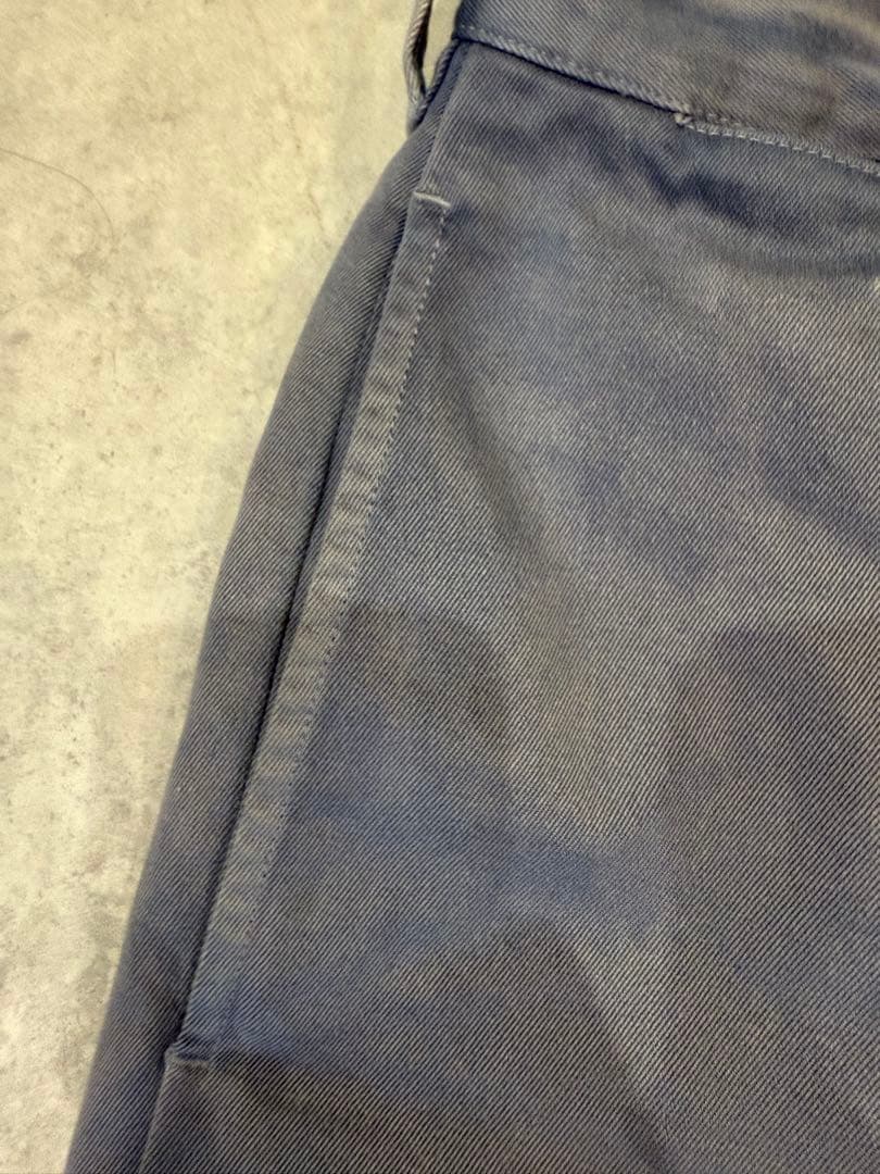 パンツ supreme chino 23 washed navy 30