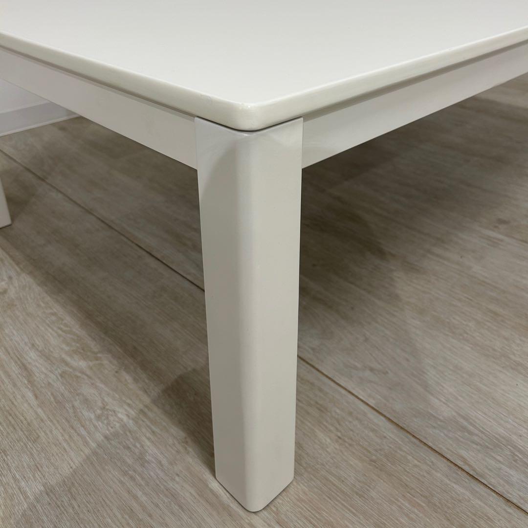 boo樣専用　新品・処分品★白いこたつ 120cm 長方形炬燵 シンプル 北欧風