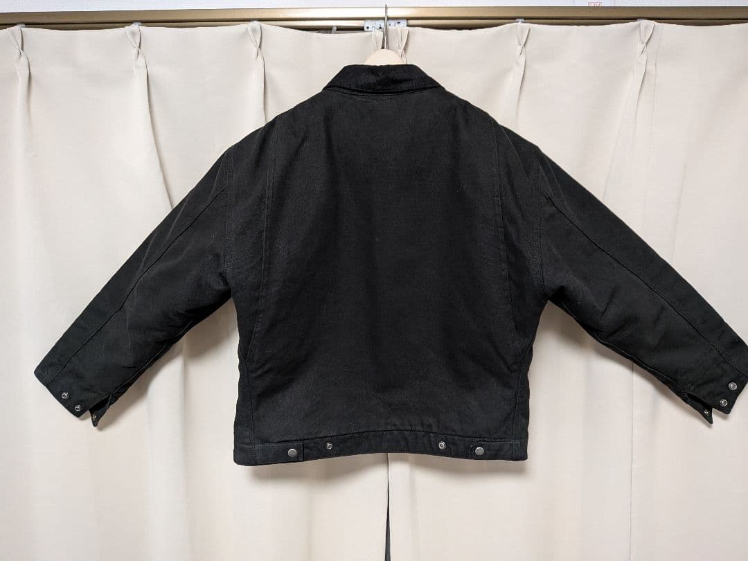 CornerStone 黒 ジャケット ワーク デトロイトジャケット