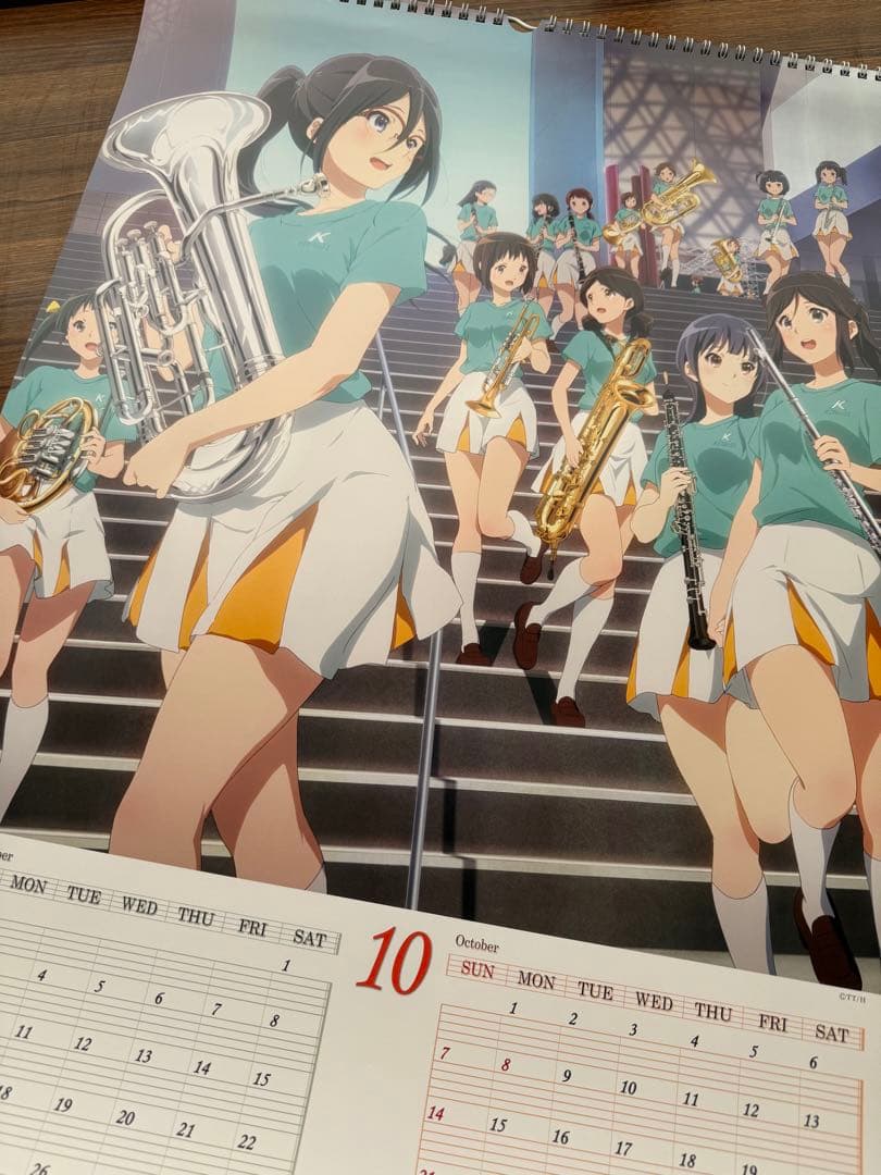 響け!ユーフォニアム 壁掛けカレンダー 2017・2018セット