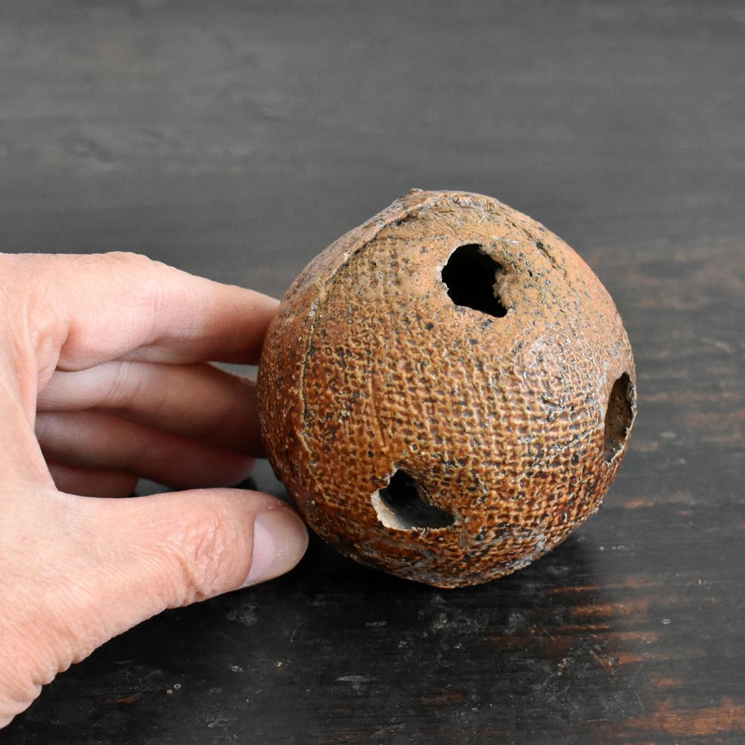 16〜17世紀 ドイツ古陶器 火玉 火王炭 万年炭 窯道具 塩釉 炻器