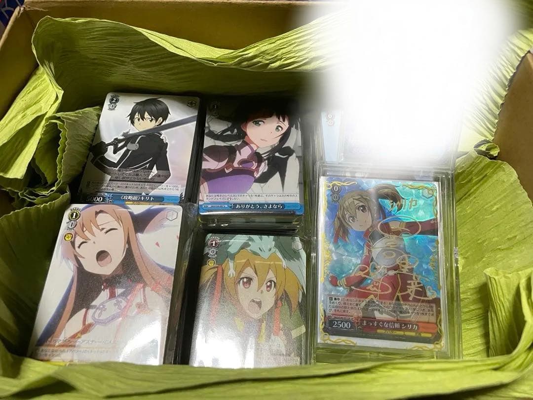 ヴァイスシュヴァルツ シリカSSPサイン　ソードアートオンライン　引退品