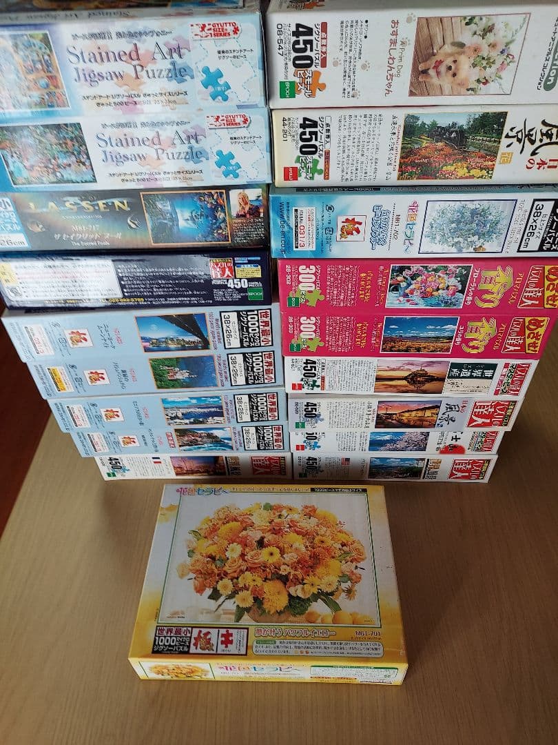 ジグソーパズル　19個セット　まとめ売り　ラッセン　パズルの達人　アート