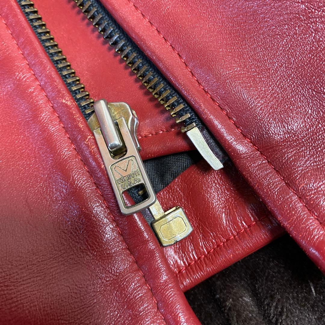 と*も様 VANSON バンソン ENF ワインレッド　34