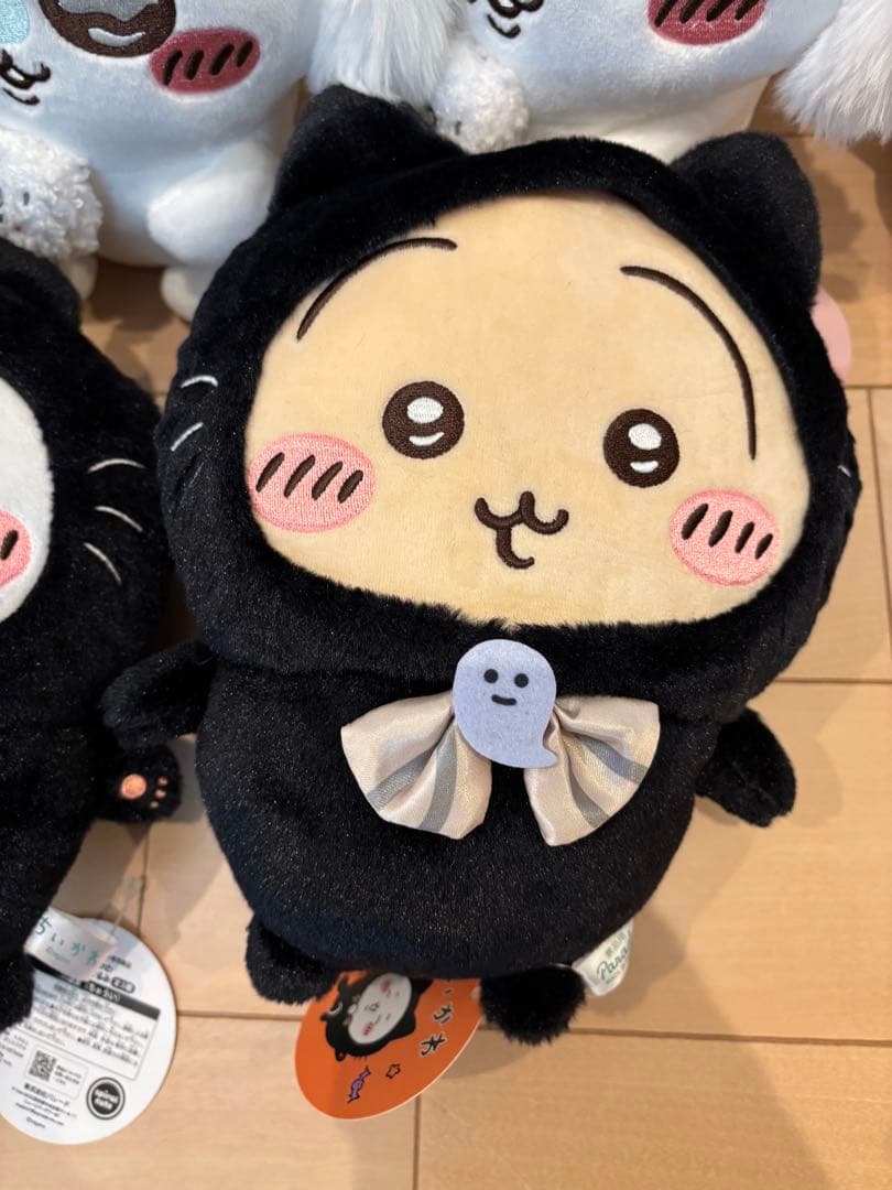 ちいかわ　モモンガ　もぐもぐぬいぐるみ 2 黒猫のぬいぐるみ　うさぎ　ハチワレ