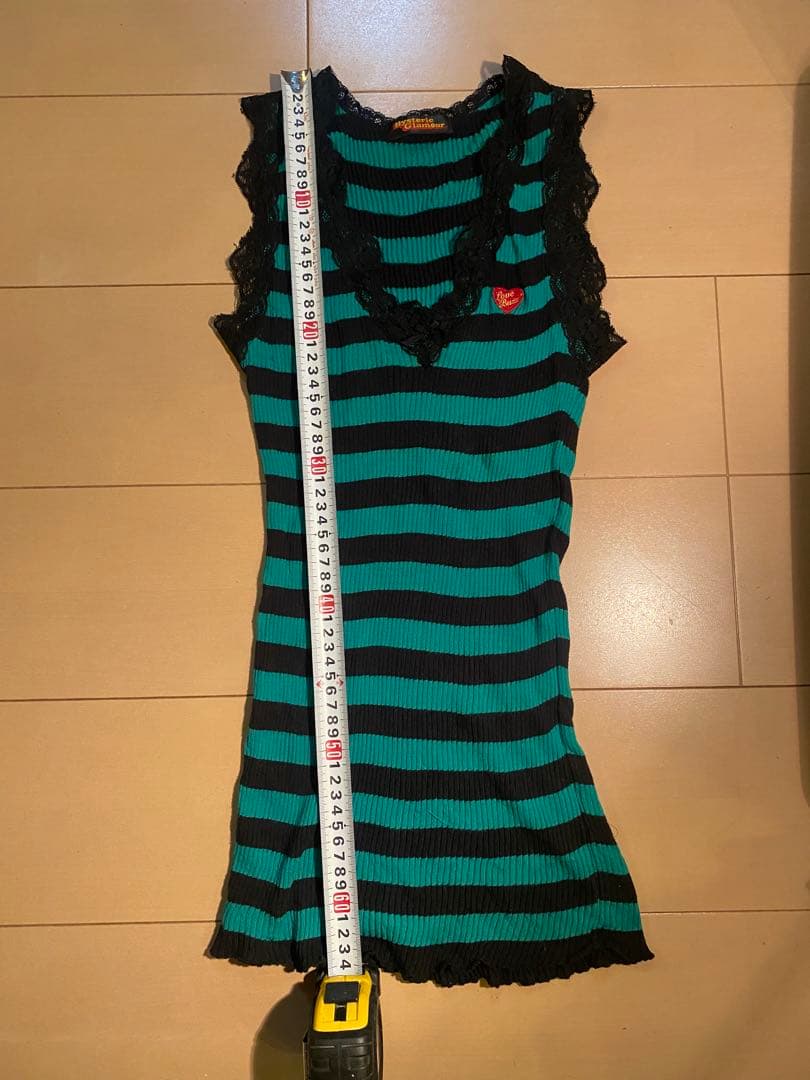 初期　ヒステリックグラマー '90 LoveBuzz ロゴ　タンクトップ　Y2K