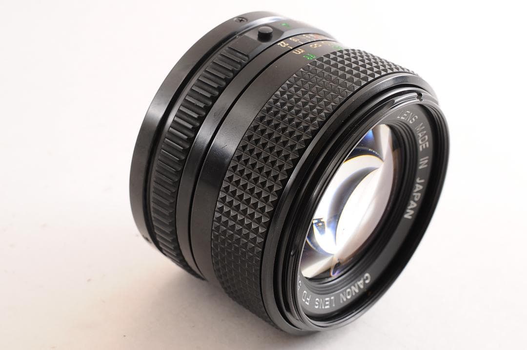 CANON NEW FD 50mm F/1.4 マニュアル レンズ @3606